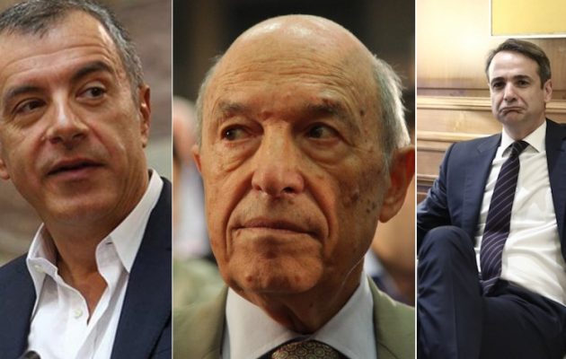 Μητσοτάκης-Θεοδωράκης σχεδιάζουν μνημονιακή κυβέρνηση με συντονιστή τον Σημίτη