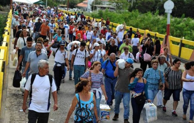 ΟΗΕ: Ακόμα 2 εκ. άνθρωποι από τη Βενεζουέλα θα γίνουν μετανάστες μέσα στο 2019