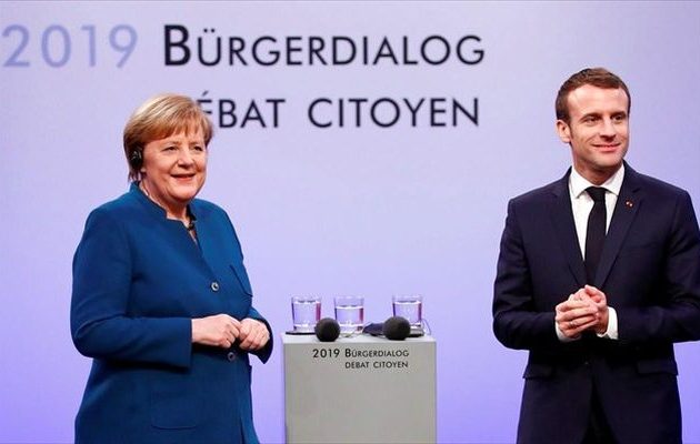Μέρκελ και Μακρόν συμφώνησαν να ενισχύσουν τη συνεργασία τους – Τι υπέγραψαν