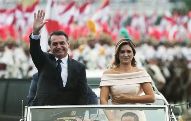 Ο Ζαΐχ Μπολσονάρου ορκίστηκε πρόεδρος της Βραζιλίας