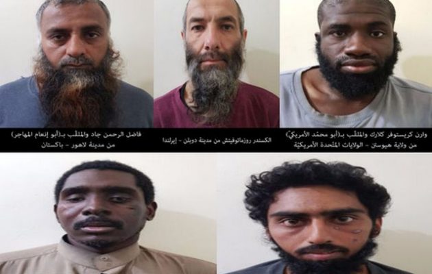 Οι Κούρδοι (SDF) έπιασαν αιχμαλώτους δύο Αμερικανούς, έναν Ιρλανδό και δύο Πακιστανούς τζιχαντιστές