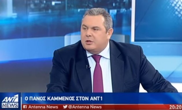 «Ξεφτέρι» ο Καμμένος – Βγήκε στον ΑΝΤ1 και είπε ότι τον εξαπάτησαν Τσίπρας και Κοτζιάς