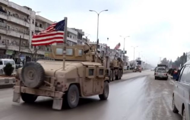 Αμερικανικά τεθωρακισμένα στη Μανμπίτζ – Δεν υπάρχει συριακός στρατός (βίντεο)