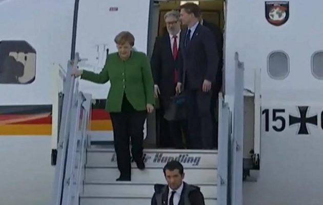 «Πάτησε» Ελλάδα η Μέρκελ – Στις 18.10 θα συναντηθεί με Τσίπρα