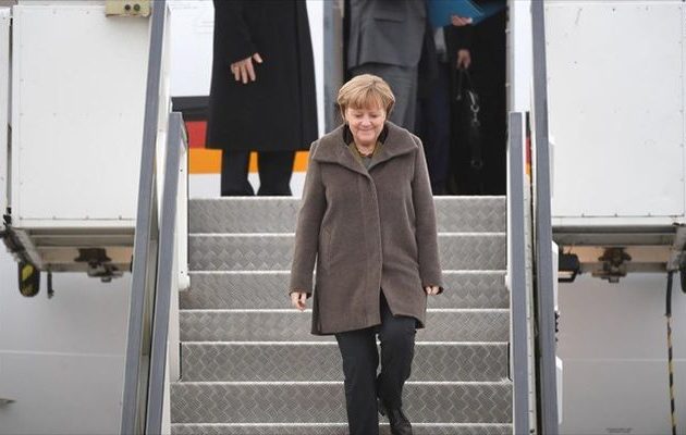 Η Μέρκελ φθάνει στις 17.30 στο Ελ. Βενιζέλος και φεύγει «καρφί» για Μέγαρο Μαξίμου