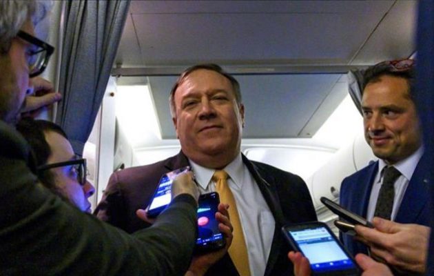 Ο Μάικ Πομπέο διαβεβαίωσε από την Ιορδανία ότι δεν θα επιτραπεί περαιτέρω επέκταση του Ιράν στη Μέση Ανατολή