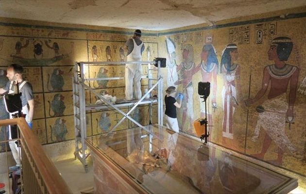 Ολοκληρώθηκαν οι εργασίες αποκατάστασης του τάφου του Τουταγχαμών