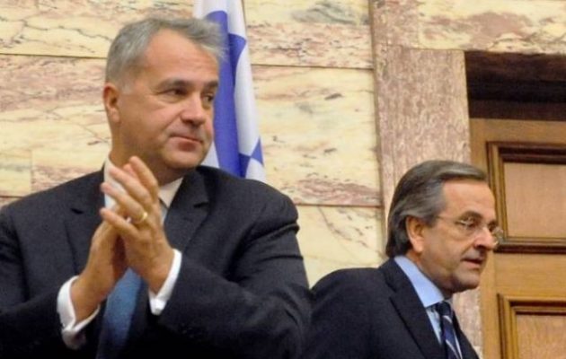 Ο Σαμαράς δίνει το «δαχτυλίδι» στον Βορίδη – Η «στέψη» του Μάκη στην Καλαμάτα