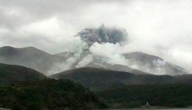 Ηφαιστειακή έκρηξη σε νησί στη νοτιοδυτική Ιαπωνία