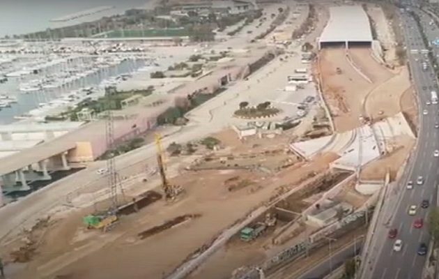 Η Δούρου απαντά στους επικριτές της με το έργο «σφραγίδα» της Περιφέρειας Αττικής (βίντεο)