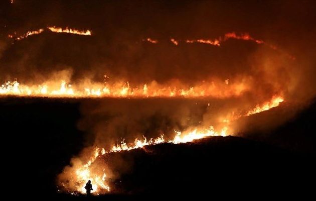 Αντιμέτωποι με πύρινα μέτωπα οι Βρετανοί λόγω… θερμού χειμώνα