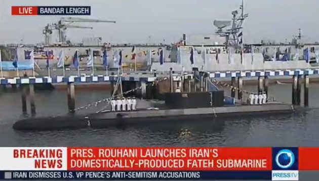 Το Ιράν ναυπήγησε υποβρύχιο εξοπλισμένο με πυραύλους κρουζ
