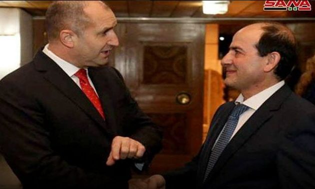 Ο διπλωμάτης της Συρίας στη Σόφια ευχαρίστησε τον Βούλγαρο πρόεδρο Ράντεφ