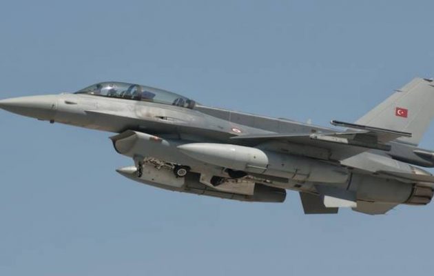 Υπό διάλυση η τουρκική αεροπορία – Έσβησε ο κινητήρας τουρκικού F-16 την ώρα παραβίασης