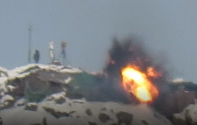 Κούρδοι αντάρτες χτύπησαν με ρουκέτα τουρκικό φυλάκιο – Τρεις Τούρκοι νεκροί (φωτο)