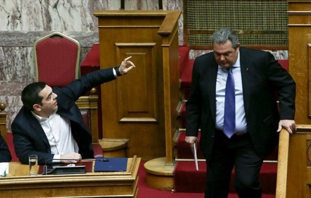 Τσίπρας σε Καμμένο: Θα με ευγνωμονείς που δεν επέτρεψα να γίνεις Σαμαράς