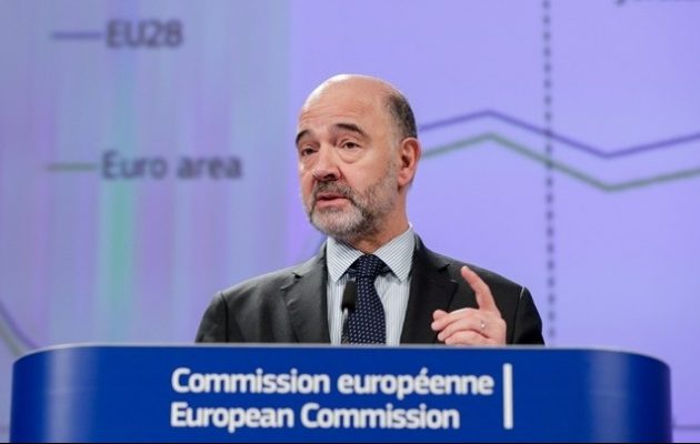 Μοσκοβισί: Η Ελλάδα η μόνη χώρα που οι προβλέψεις για ανάπτυξη αναθεωρήθηκαν προς τα πάνω