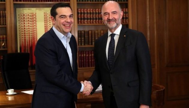 Συνάντηση Τσίπρα-Μοσκοβισί στο Μέγαρο Μαξίμου