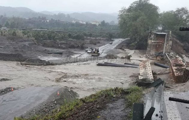Κακοκαιρία σαρώνει την Κρήτη – Θυελλώδεις άνεμοι