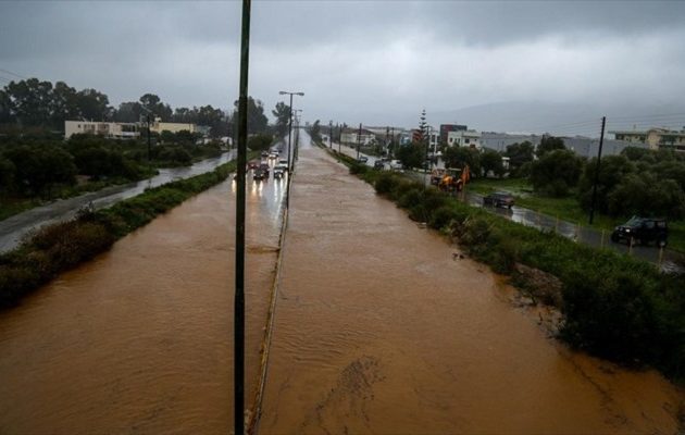 «Πνίγηκε» η Κρήτη: Επεσαν 80 εκατ. κυβικά νερού σε 41 ώρες