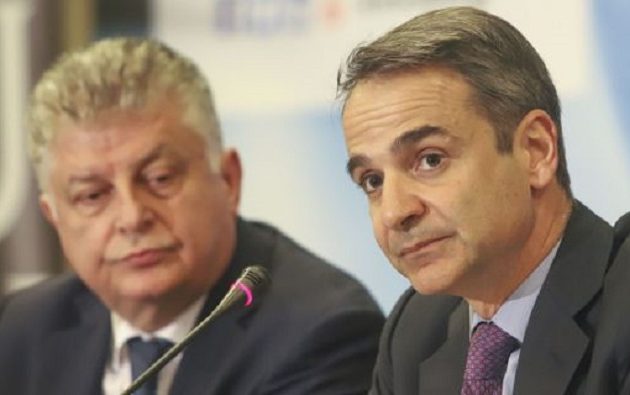 Σαν κομματάρχης του Μητσοτάκη μίλησε ο πρόεδρος του ΣΕΒΕ Γιώργος Κωνσταντόπουλος