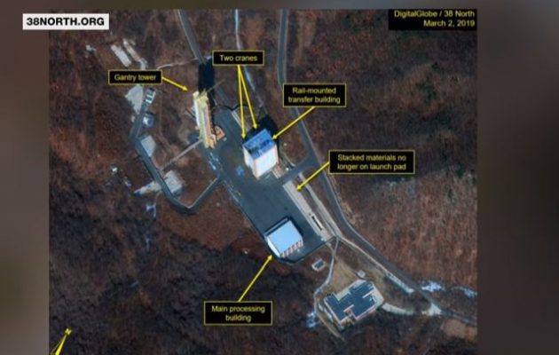 Η Νότια Κορέα ισχυρίζεται ότι η Βόρεια Κορέα ανεφοδιάζει εγκαταστάσεις πυραυλικής έρευνας