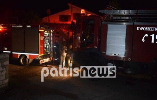 Πύργος: 65χρονος αυτοπυρπολήθηκε μέσα στο σπίτι του – Σώθηκε από τους πυροσβέστες