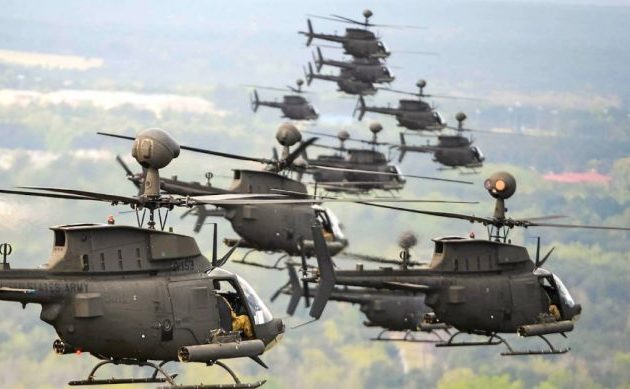 Το ελληνικό εθνόσημο στα ελικόπτερα Kiowa Warrior