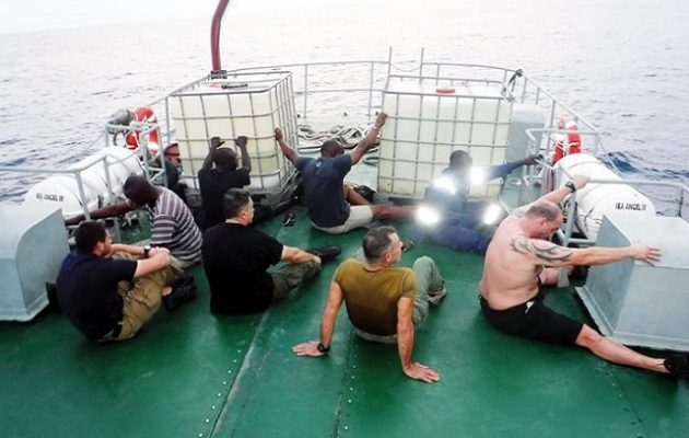 Το Πολεμικό Ναυτικό της Νιγηρίας συνέλαβε Έλληνες πειρατές