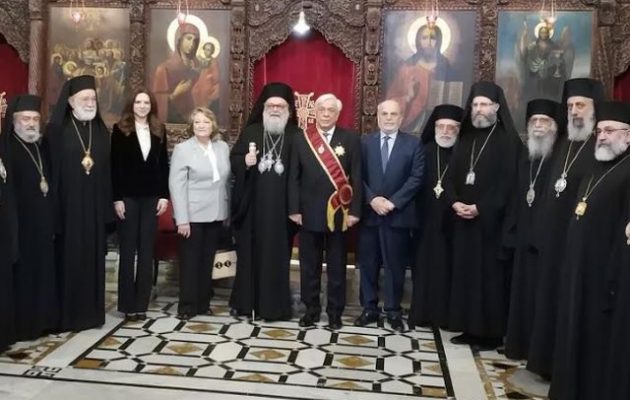 Η σημασία της παρασημοφόρησης Παυλόπουλου από τον Πατριάρχη Αντιόχειας