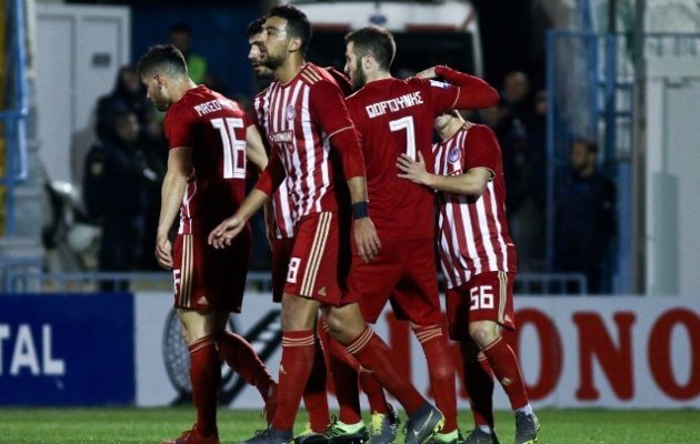 Ο Ολυμπιακός διέλυσε τον Παναιτωλικό 5-0 μέσα στο Αγρίνιο
