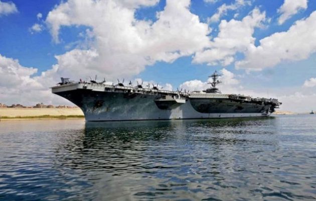 Αντιναύαρχος Μαλόι: «Εάν χρειαστεί θα στείλω το “Λίνκολν” στα Στενά του Ορμούζ»