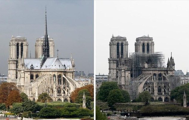 Το 54% των Γάλλων θέλει την Παναγία των Παρισίων να γίνει όπως ήτανε