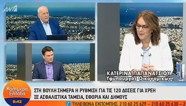 Κατ. Παπανάτσιου: «Τις 120 δόσεις τις ετοιμάζαμε καιρό – Δεν είναι προεκλογική παροχή»