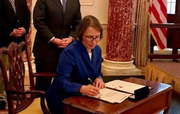 Οι ΗΠΑ αναγνωρίζουν το δικαίωμα της Κυπριακής Δημοκρατίας στην ΑΟΖ της