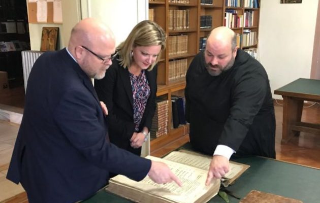 Στη Θεολογική Σχολή της Χάλκης ο Επιτετραμμένος των ΗΠΑ στην Τουρκία