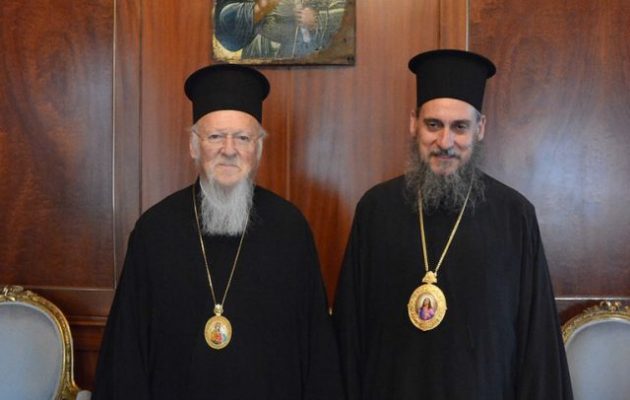 Ο πρώτος Έλληνας επίσκοπος της Ουκρανίας στον Οικουμενικό Πατριάρχη