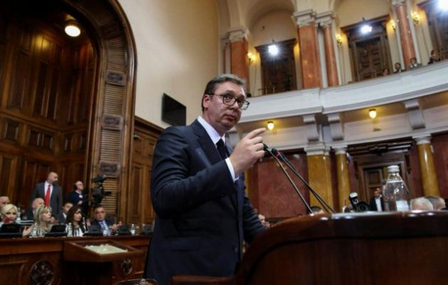 Ο Βούτσιτς υπέρ μιας συμβιβαστικής λύσης με το Κόσοβο αλλιώς «οι Αλβανοί θα επιτεθούν στους Σέρβους»