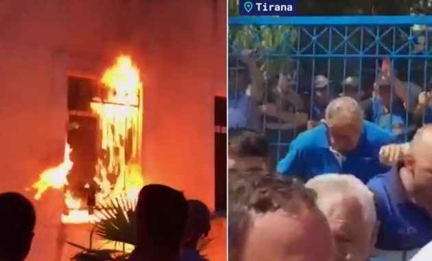 Στην Αλβανία ζητάνε να μπούνε στην ΕΕ ενώ πάνε για εμφύλιο