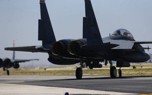 Οι Αμερικανοί αντί για τα F-35 έστειλαν F-15 σε άσκηση με τους Τούρκους