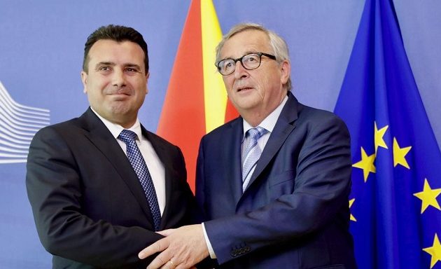 Τι είπε ο Γιούνκερ στον Ζάεφ για τη Συμφωνία των Πρεσπών