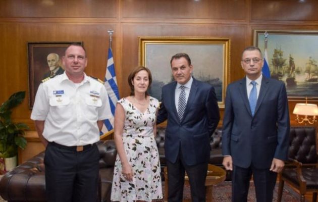 Η πρέσβης του Ισραήλ στο υπουργείο Εθνικής Άμυνας