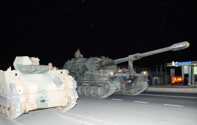 Οι Τούρκοι συγκεντρώνουν τεθωρακισμένα για να επιτεθούν στους Κούρδους της Συρίας (φωτο)
