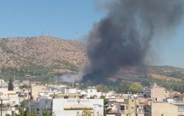 Φωτιά στο Χαϊδάρι