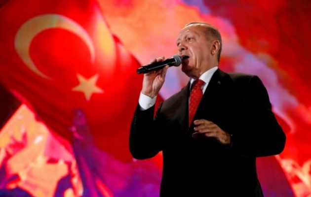Νέο παραλήρημα Ερντογάν – Ο «εχθρικός κλοιός» και τα κοιτάσματα