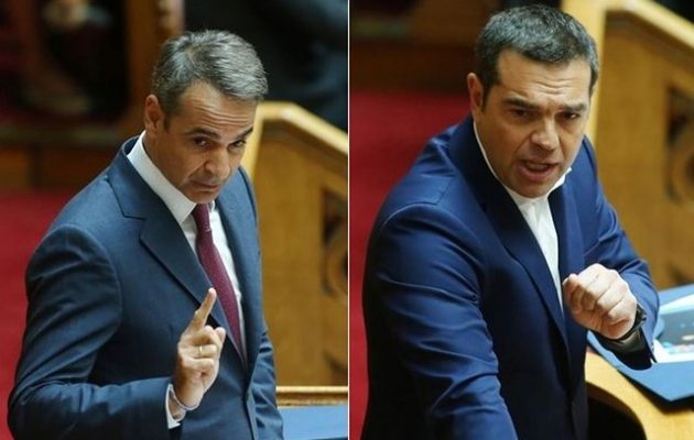 Αντιπαράθεση Μητσοτάκη-Τσίπρα στη Βουλή για το πανεπιστημιακό άσυλο