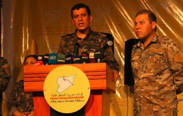 Οι Κούρδοι (SDF) αποκάλυψαν τη συμφωνία ΗΠΑ-Τουρκίας για «ζώνη ασφαλείας» στο συριακό Κουρδιστάν