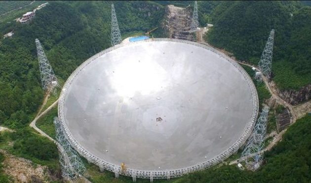 Κινέζικο τηλεσκόπιο πλάτους 500 μέτρων «έπιασε» περίεργο σήμα