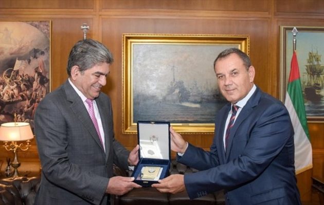 Επαφές Παναγιωτόπουλου για αμυντική συνεργασία με Γαλλία και Ηνωμένα Αραβικά Εμιράτα