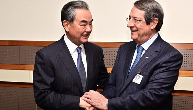 Η Κίνα στηρίζει Κύπρο για επανέναρξη συνομιλιών και Αμμόχωστο